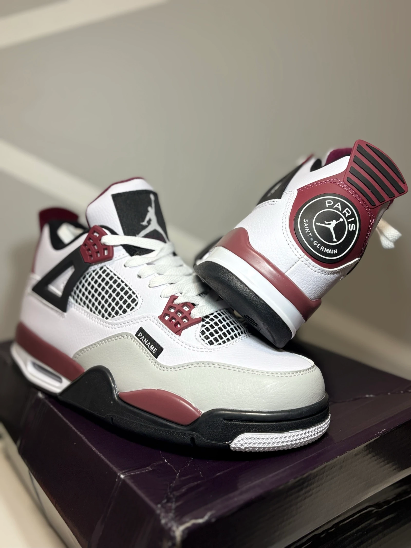 Sapatilhas Air Jordan 4 Retrô Paris Saint Germain Tam 41